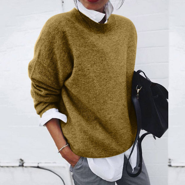Elegant Knit Sweater - Luxurious Comfort and Contemporary Style-Cramta