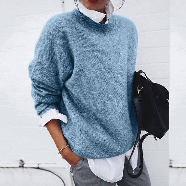 Elegant Knit Sweater - Luxurious Comfort and Contemporary Style-Cramta