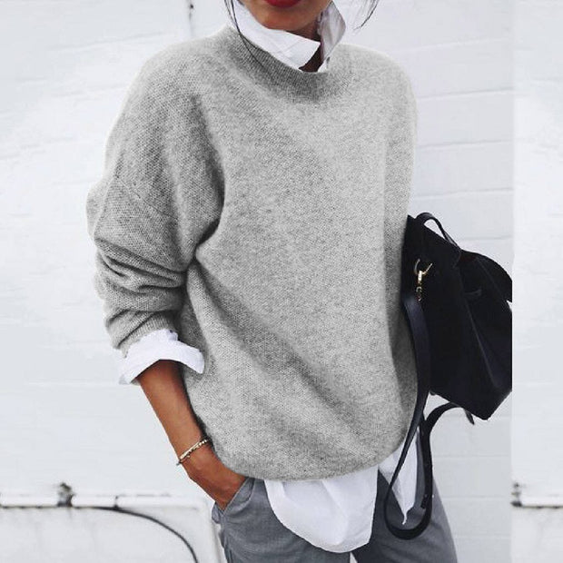 Elegant Knit Sweater - Luxurious Comfort and Contemporary Style-Cramta
