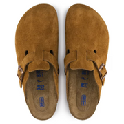 Boston | Taupe Velvet Clogs Comfort and Anatomical for an Elegant Market-Cramta