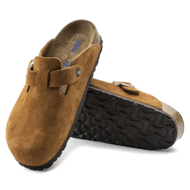 Boston | Taupe Velvet Clogs Comfort and Anatomical for an Elegant Market-Cramta