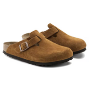 Boston | Taupe Velvet Clogs Comfort and Anatomical for an Elegant Market-Cramta