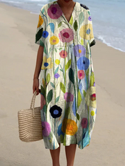 Georgina Dress – Combine feminine elegance and ultimate comfort for spring-Cramta