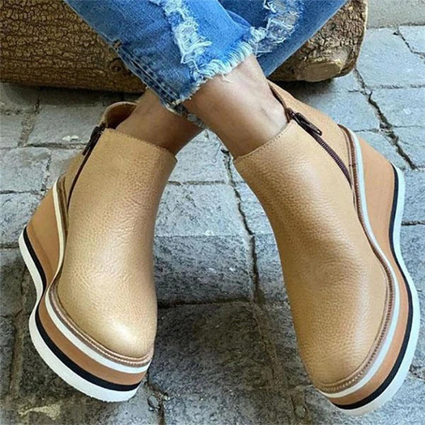Ayla Orthopedic Boots Comfortable – Modern Style and Optimal Support All Day-Cramta