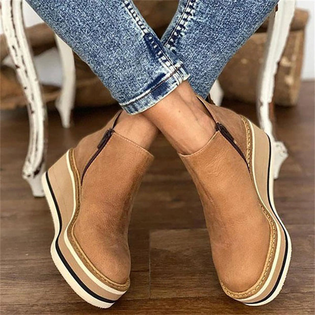 Ayla Orthopedic Boots Comfortable – Modern Style and Optimal Support All Day-Cramta