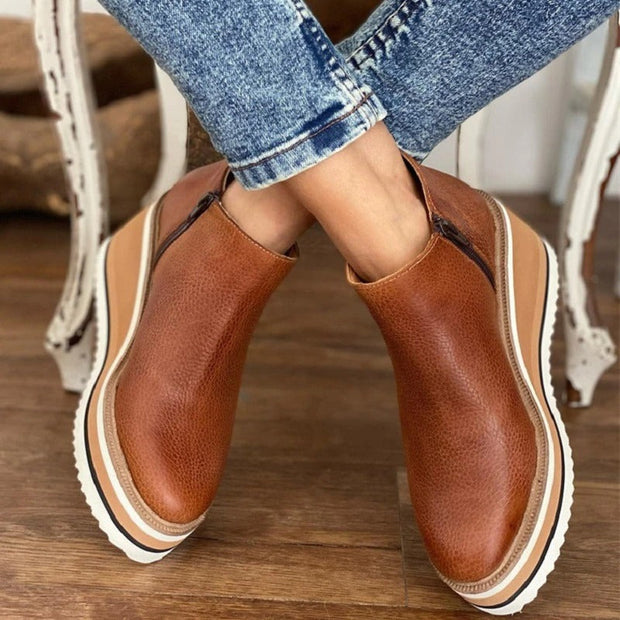 Ayla Orthopedic Boots Comfortable – Modern Style and Optimal Support All Day-Cramta