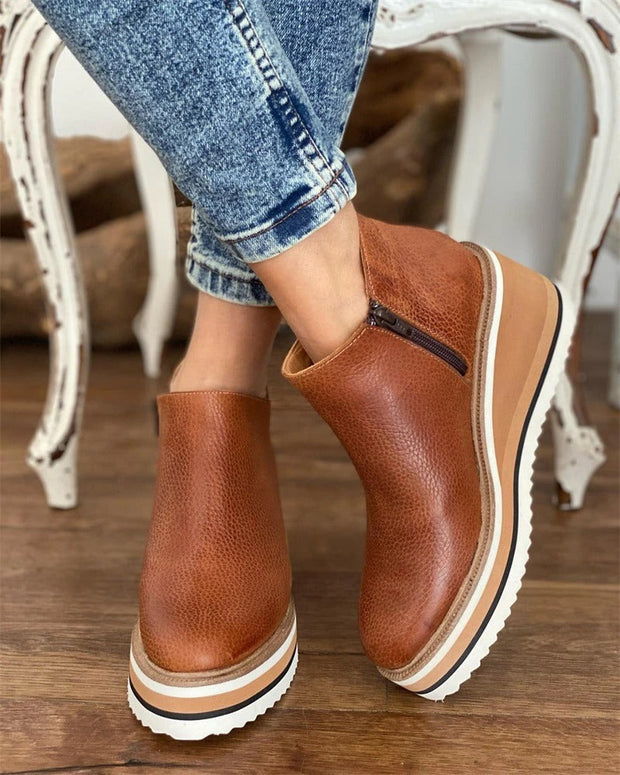 Ayla Orthopedic Boots Comfortable – Modern Style and Optimal Support All Day-Cramta