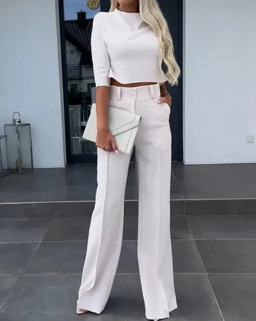 Merida Pants Set – Sophisticated Elegance and Ultimate Comfort for Autumn-Cramta