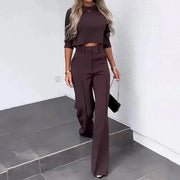 Merida Pants Set – Sophisticated Elegance and Ultimate Comfort for Autumn-Cramta