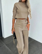 Merida Pants Set – Sophisticated Elegance and Ultimate Comfort for Autumn-Cramta