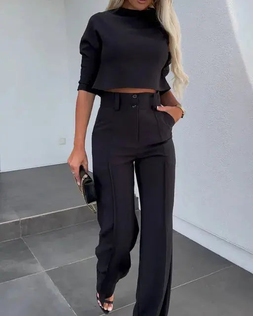 Merida Pants Set – Sophisticated Elegance and Ultimate Comfort for Autumn-Cramta