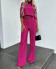 Merida Pants Set – Sophisticated Elegance and Ultimate Comfort for Autumn-Cramta