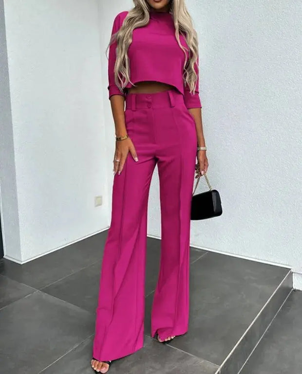 Merida Pants Set – Sophisticated Elegance and Ultimate Comfort for Autumn-Cramta