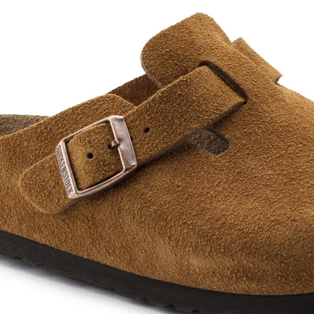 Boston | Taupe Velvet Clogs Comfort and Anatomical for an Elegant Market-Cramta