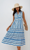 Lea Sleeveless Summer Dress – Charming Light and Elegant Style with Ruffles-Cramta