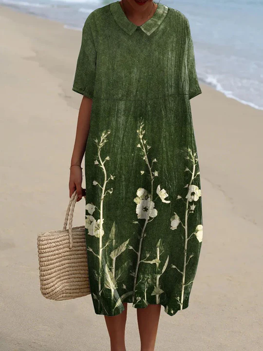 Georgina Dress – Combine feminine elegance and ultimate comfort for spring-Cramta