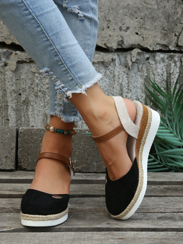 MIKAELA | Ultra Comfortable Wedge Heel Orthopedic Sandals, Elegant and Supportive-Cramta