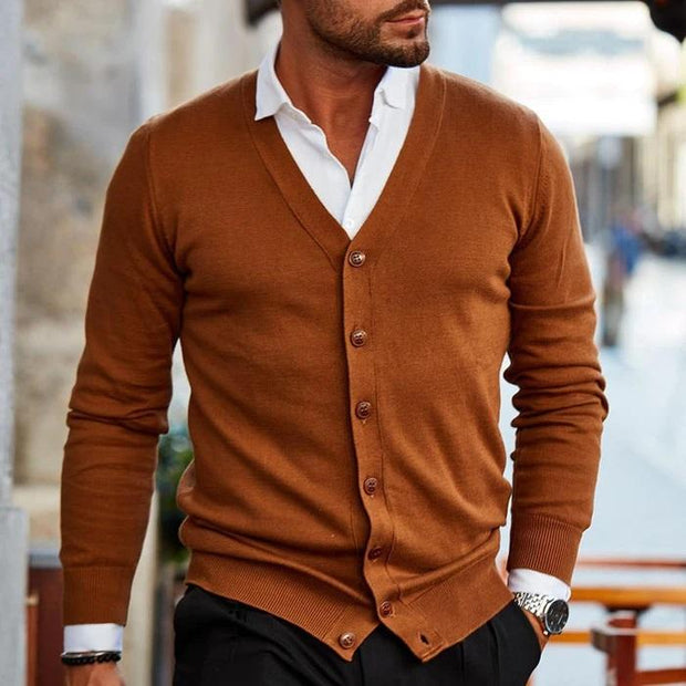 Men's Chic Cardigan – Casual yet Sophisticated Style and Ultimate Comfort for All Your Needs-Cramta