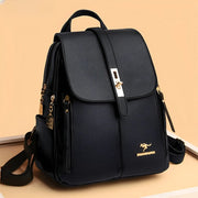 Alena Leather Backpack – Elegant Style and Practicality for Your Daily Use-Cramta
