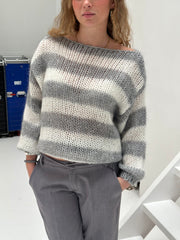 Bonafita Liana | Striped Knit Sweater for a Comfortable and Stylish Casual Look-Cramta