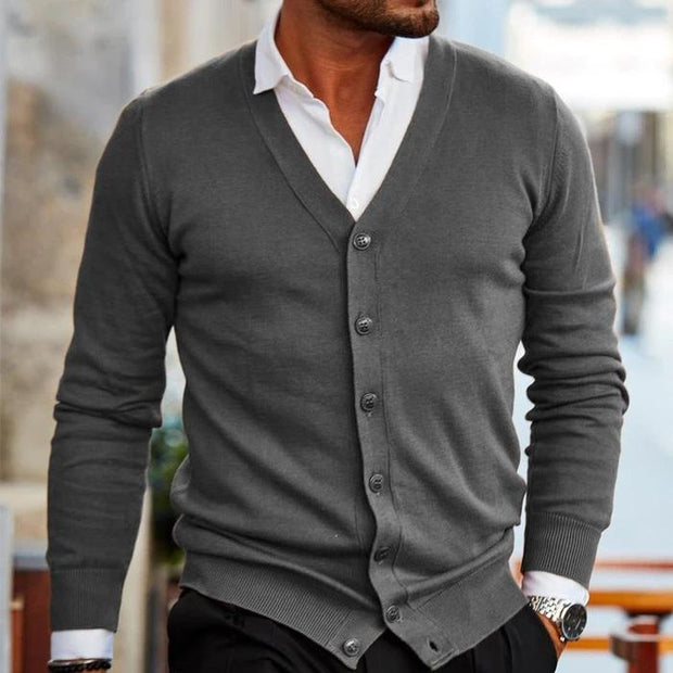Men's Chic Cardigan – Casual yet Sophisticated Style and Ultimate Comfort for All Your Needs-Cramta