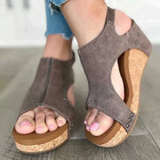 Alia Women's Wedge Heel Sandals - Elegant Sophistication and Unmatched Comfort-Cramta