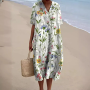 Georgina Dress – Combine feminine elegance and ultimate comfort for spring-Cramta