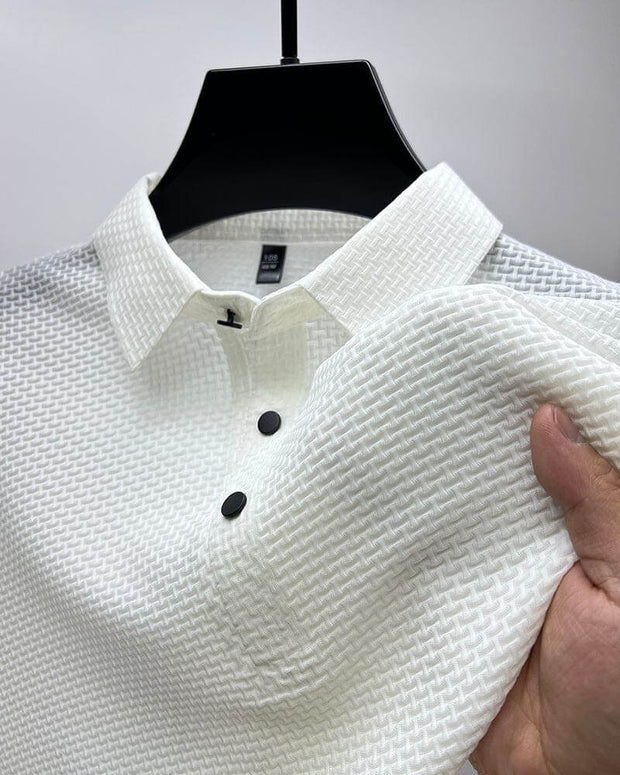 Leon | Men's Influence T-shirt - Elegance and Comfort with Breathable Mesh Details for a Modern Style-Cramta