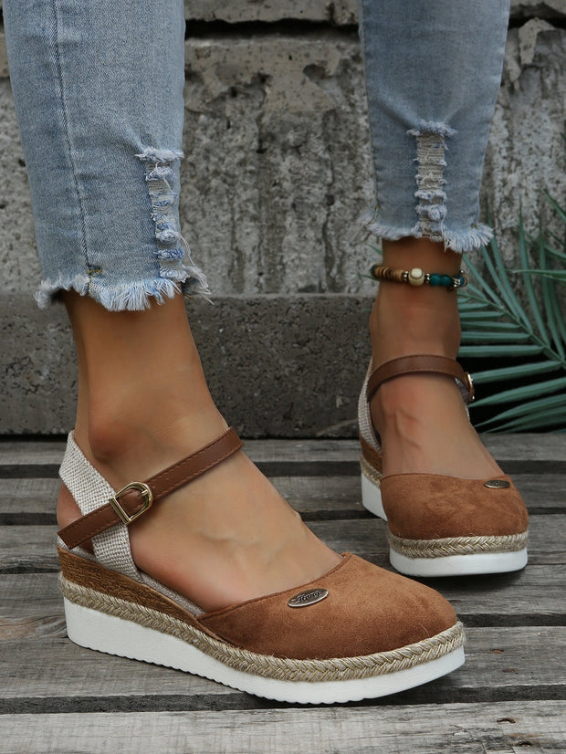 MIKAELA | Ultra Comfortable Wedge Heel Orthopedic Sandals, Elegant and Supportive-Cramta
