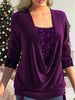 Sophia Sequin Top – Shine with elegance at all your special occasions-Cramta