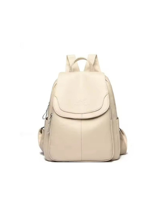 Anti-Theft PU Leather Backpack with RFID Protection – Stylish Travel and Laptop Backpack for Everyday Use 5