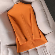Black Blazer for Women - Tailored Double-Breasted Design for Professional and Smart-Casual Style
