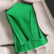 Black Blazer for Women - Tailored Double-Breasted Design for Professional and Smart-Casual Style