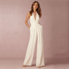 Black Jumpsuit for Women – Stylish and Comfortable Long Playsuit in Various Sizes-Cramta
