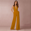 Black Jumpsuit for Women – Stylish and Comfortable Long Playsuit in Various Sizes-Cramta