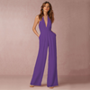 Black Jumpsuit for Women – Stylish and Comfortable Long Playsuit in Various Sizes-Cramta