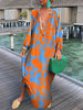 Boho Maxi Dress with High-Quality Polyester Fabric – Perfect for Any Occasion-Cramta