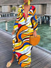 Boho Maxi Dress with High-Quality Polyester Fabric – Perfect for Any Occasion-Cramta