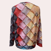 Printed Women's Knitwear - Comfortable Elegance with Bright and Trendy Colors-Cramta