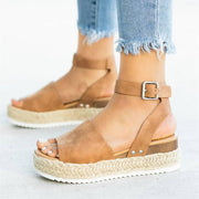 Johanna Espadrille Sandals – Elegance and Comfort for a Casual Trendy Look-Cramta