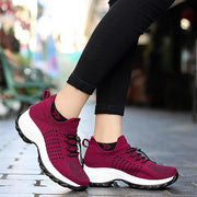 Comfort Fit Orthopedic Sneakers for Men and Women - Breathable Mesh, Cushioned Sole, Slip-Resistant, Wide Toe Box-Cramta
