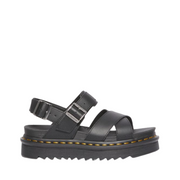 Comfortable Unisex Black Cross-Strap Sandals with Lightweight EVA Sole for Summer Activities