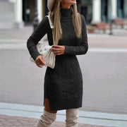 Chic Knit Sweater Dress for Winter – Timeless Comfort and Elegance-Cramta
