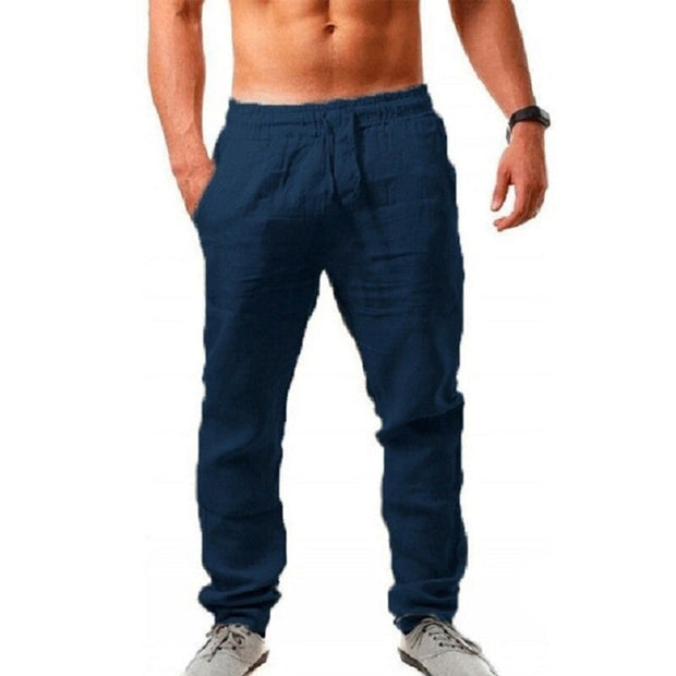 DRAKE Linen Pants for Men – Sophisticated Style and Refined Comfort for Summer-Cramta