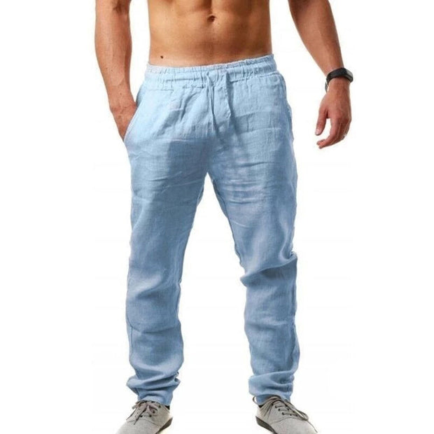 DRAKE Linen Pants for Men – Sophisticated Style and Refined Comfort for Summer-Cramta