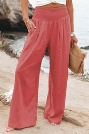 MAYA | Wide Pants with Elastic Waist for Unmatched Comfort and Elegance-Cramta