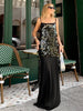 Elegant Anna Sequin Dress for Women – Polyester with Slight Stretch, Available in Multiple Sizes-Cramta