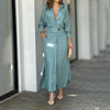 Elegant Ella Maxi Dress – High-Quality Polyester, Regular Fit, Versatile Style-Cramta