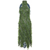 Elegant Long Sleeve Maxi Dress for Women with Tassel Detail - Premium Polyester Fabric-Cramta