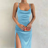 Elegant Long Sleeve Midi Dress for Women – Comfortable Velvet with Slight Stretch, Perfect for Any Occasion-Cramta